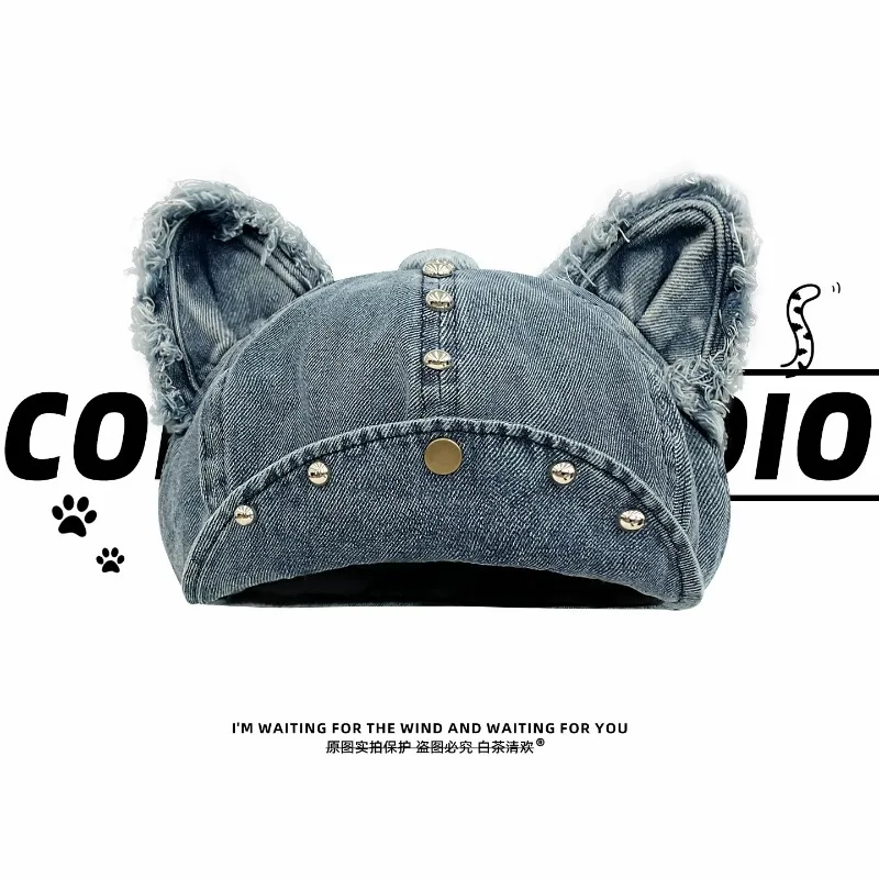 boina-de-orelhas-de-gato-com-rebites-estilo-ins-chapeu-newsboy-de-jeans-retro-versatil-para-viagem-moda-primavera-e-verao-y2k