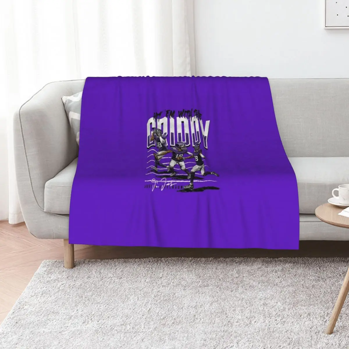 Griddy dance Throw Blanket Multi-Purpose Heavy Soft Beds cosplay anime For Decorative Sofa Luxury Blankets