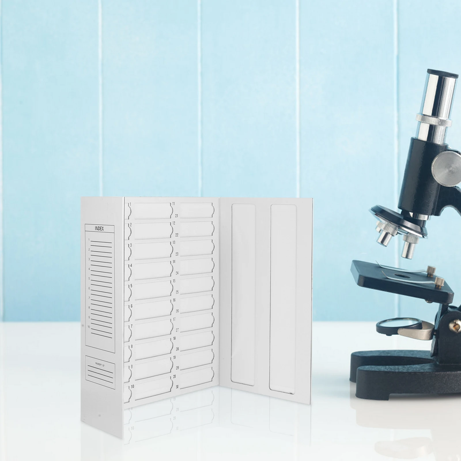 

Slide Operation Board Cover Slips for Microscope Slides Panel Accessory Paper Laboratory Holder Drying Holders