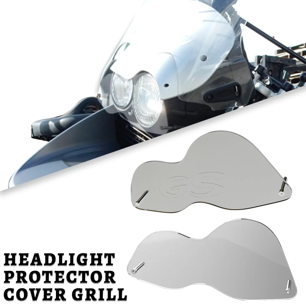 

Motorcycle For BMW R1150GS ADVENTURE 1999-2004 R 1150 GS 1150GS ADV Head Lamp Light Headlamp Headlight Guard Protect Grill Cover