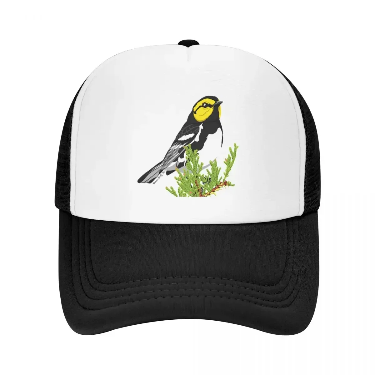 Golden-cheeked Warbler Baseball Cap Golf Hat Man Sailor Cap For Men Luxury Men's Women's
