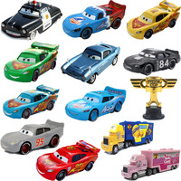 Disney cars Flash McQuins cars Uncle McQueen King McQueen Black Storm McQuins Mater Danny children toys gifts Christmas gifts