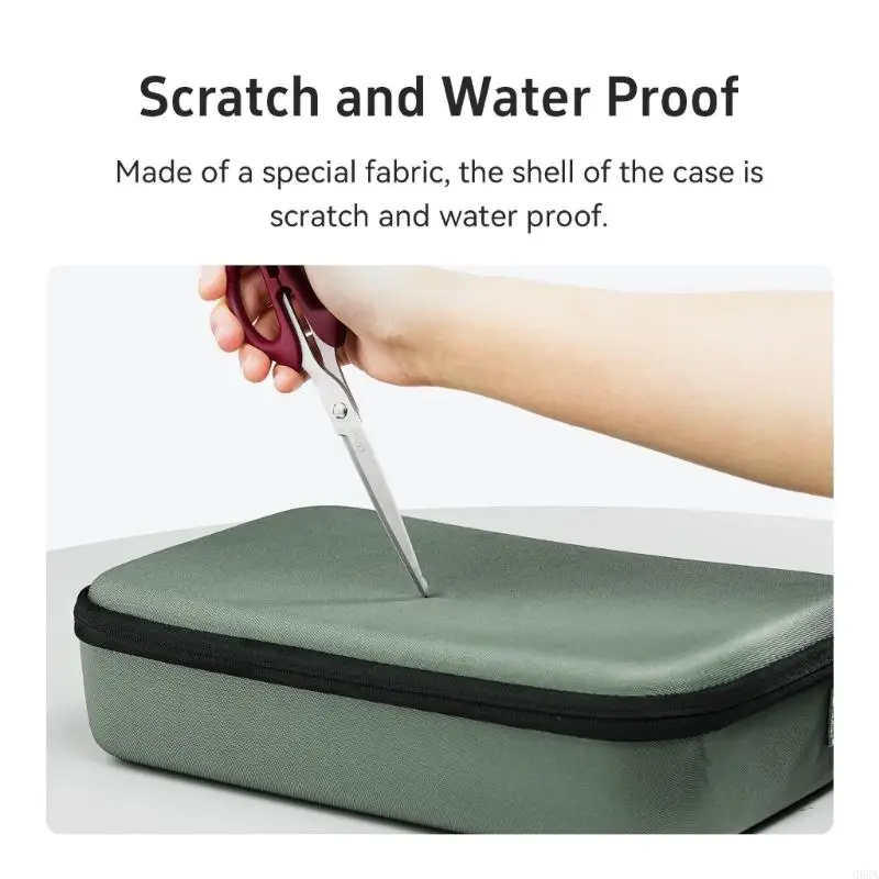 حقيبة سفر إيفا ل Drones Gear الحماية الكاملة تحمل علبة مع تصميم واسع يحمل الكبل البعيد والشاحن 066A