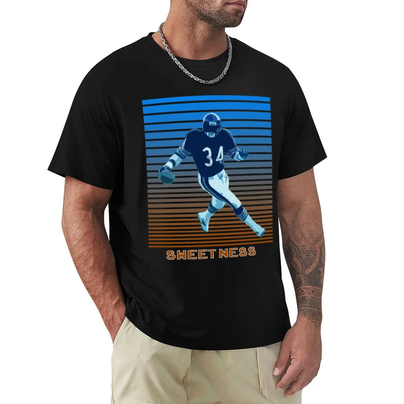 

Walter Payton Sweetness T-Shirt luxury designer basketball graphic tees blanks t shirts men