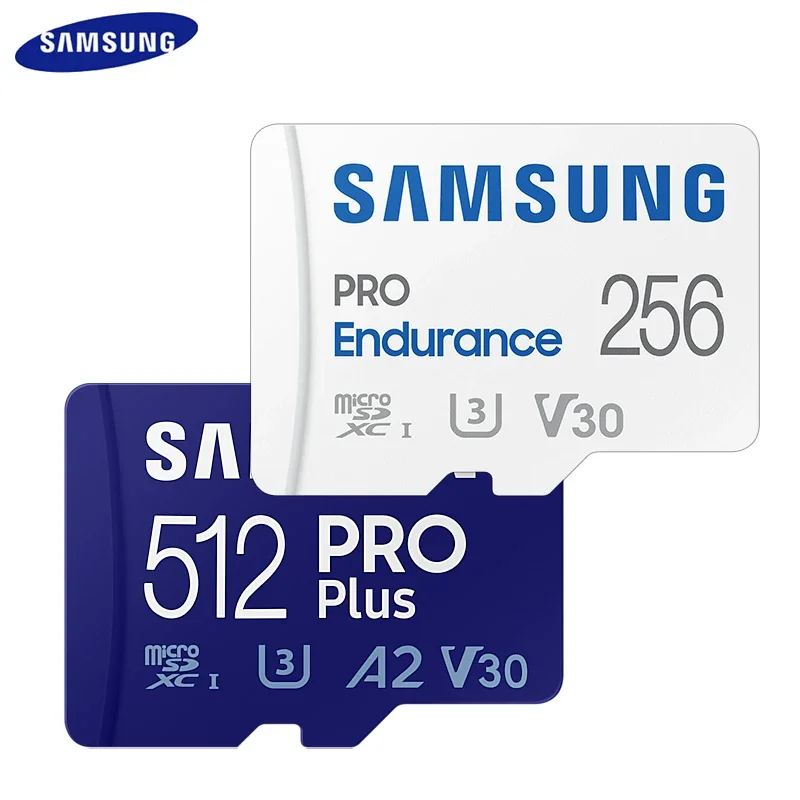 

SAMSUNG флеш-карта памяти 32 Гб 64 Гб U3 4K Micro SD карта 128 ГБ 256 ГБ V30 C10 A2 Microsd SDXC TF карта 512 ГБ PRO Endurance RO Plus