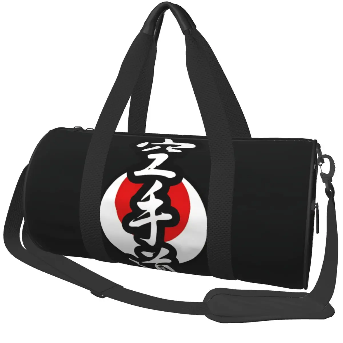 

Karate Over Inyo Sports Bags Travel Training Gym Bag Large Graphic Handbags Men's Design Portable Fitness Bag