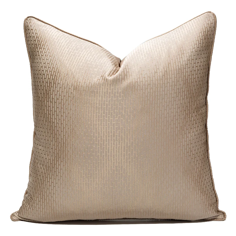 Premium Throw Pillow Covers Blue and Gold, Arabic Design for Home Decor, Soft Cushion Case for Couch Bed Car Seat, Living Room