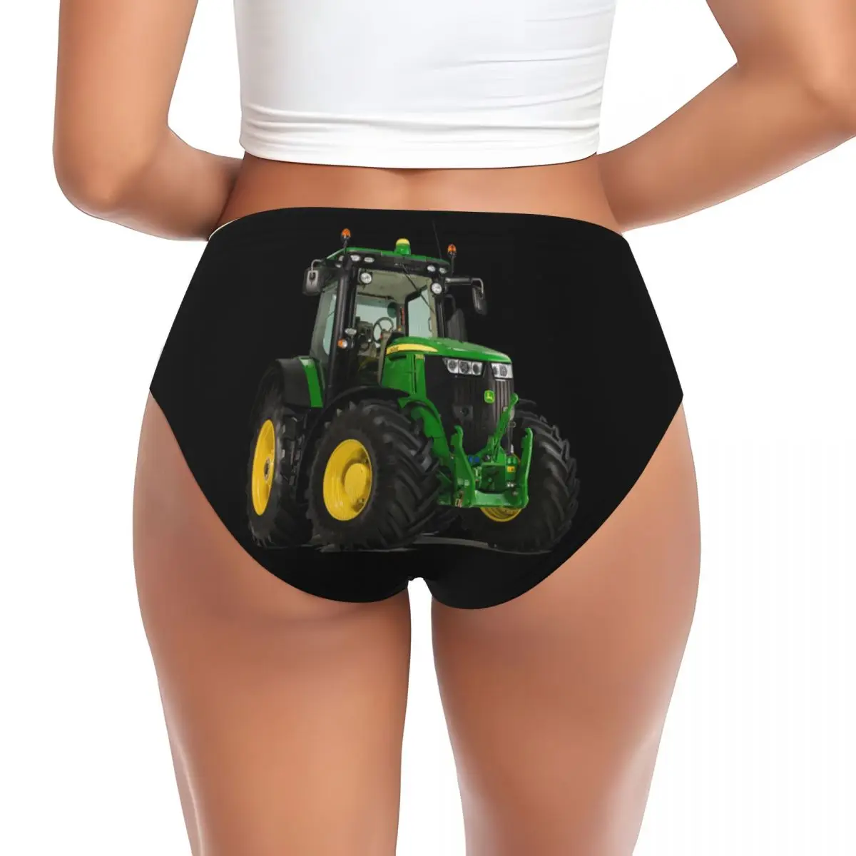 Custom Tractor Briefs Underwear Womens Comfortable Stretch Panties