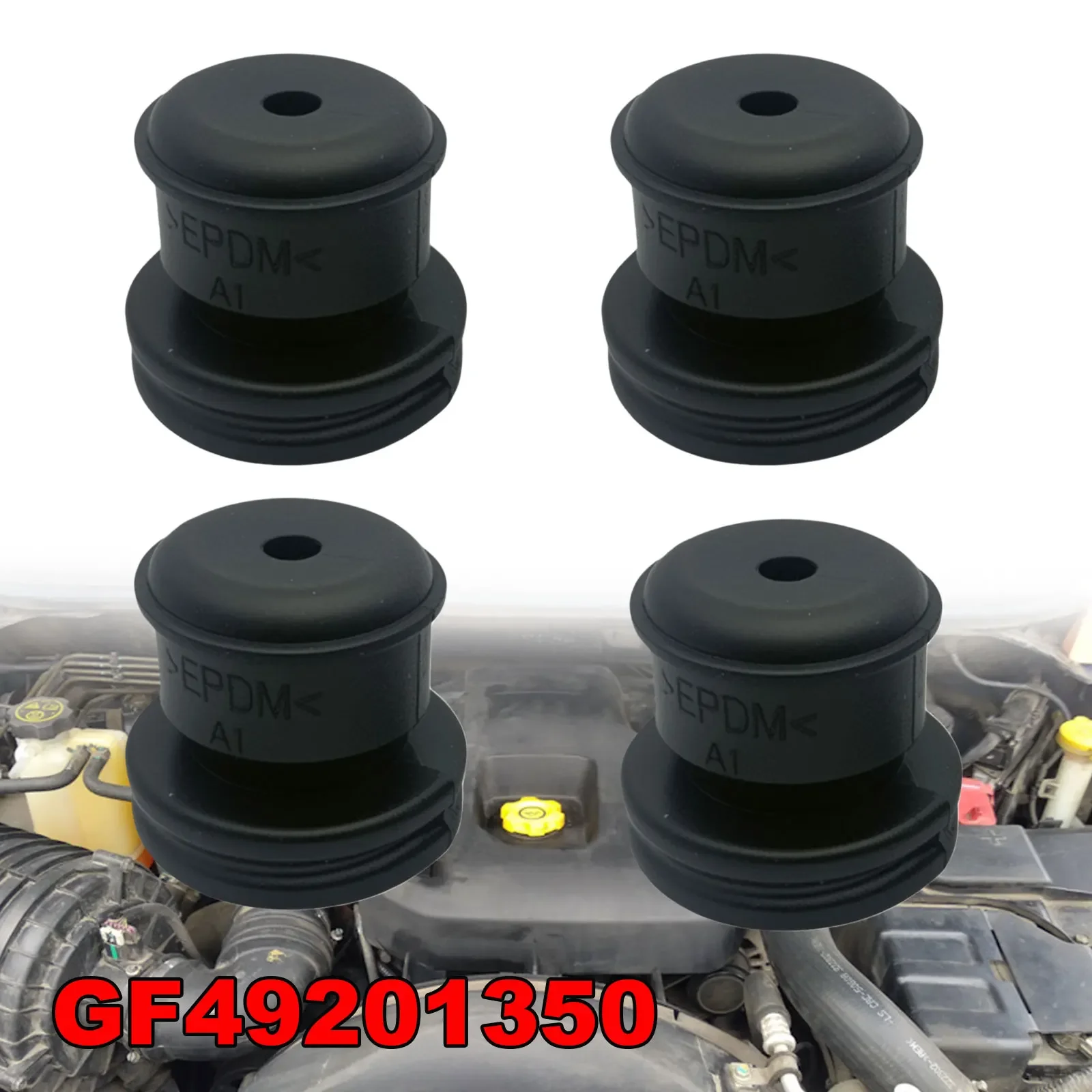 Buffer Block Block Black Buffer Block Engine Cover GF49201350 Rubber Pier Sleeve For Toyota Corolla Vios Yaris Levin
