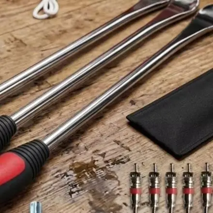 For Tire Installation Tire Scoop Kit Tire Scoop Kit Tire Change Kit Polished Chrome Finish For Motorcycle Tires