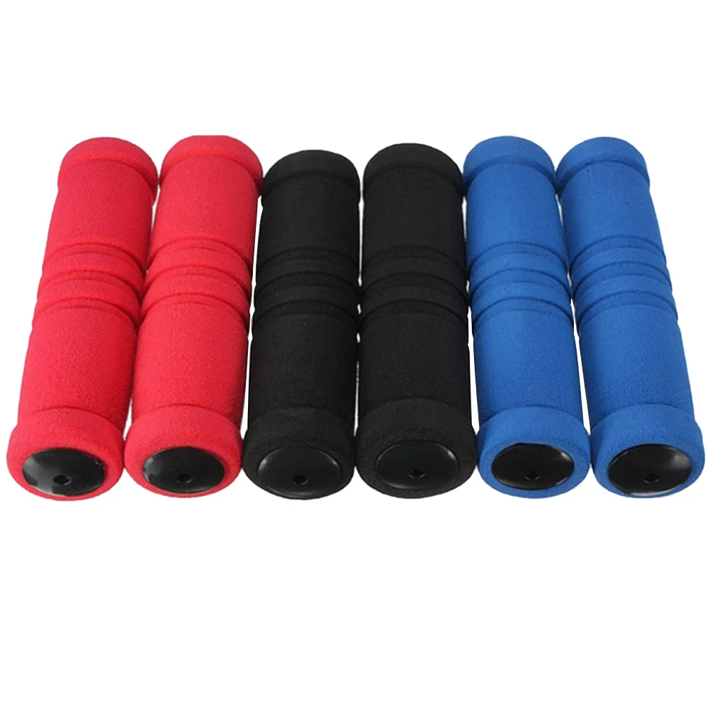 

3Pairs Mountain Bike Handlebar Covers Durable Anti-Slip Premium Ergonomic Long Distance Riding Grip Cover for Cyclists
