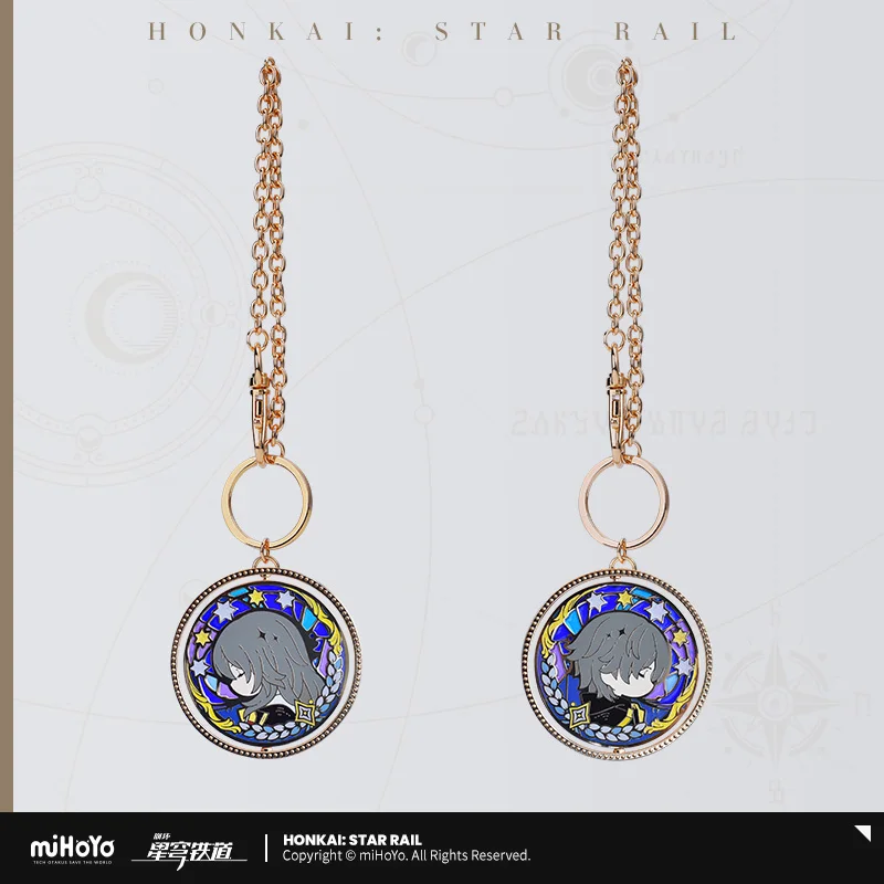 Honkai：Star Rail LAND series Trailblazer Double Sided Pendant Bag Accessories Cosplay Props Gift For Christmas Fans 3