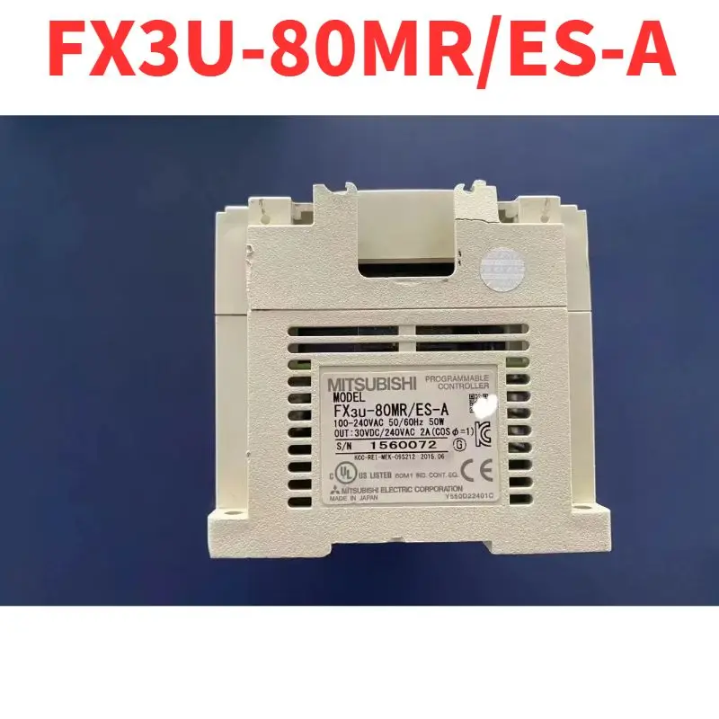 Second-hand test OK FX3U-80MR/ES-A