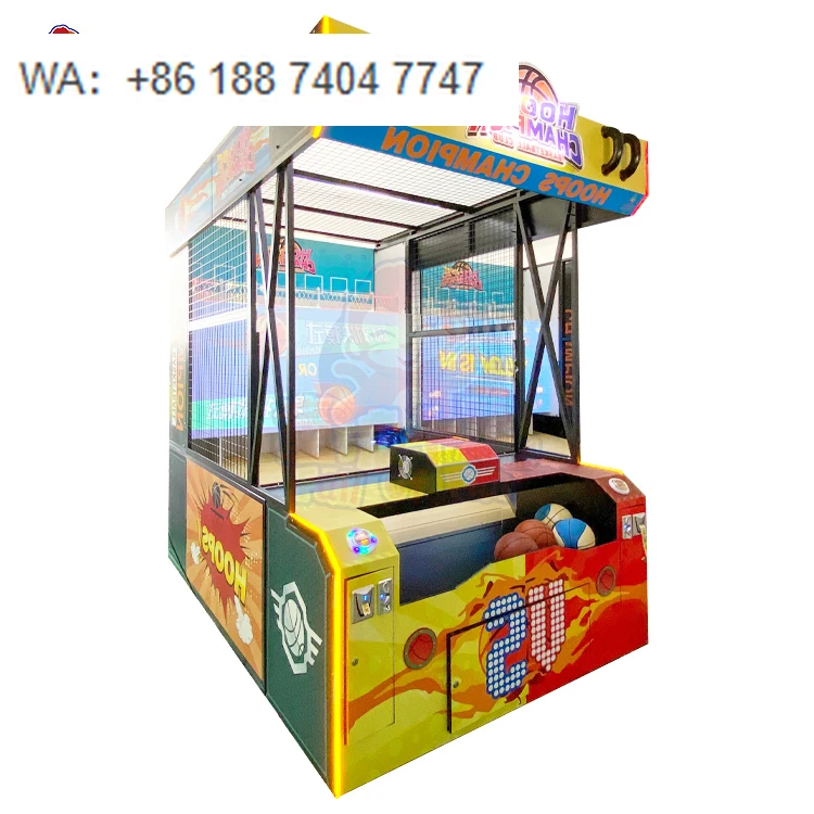 Indoor Sports Coin Operated Super Funny Basketball Machine for Sale