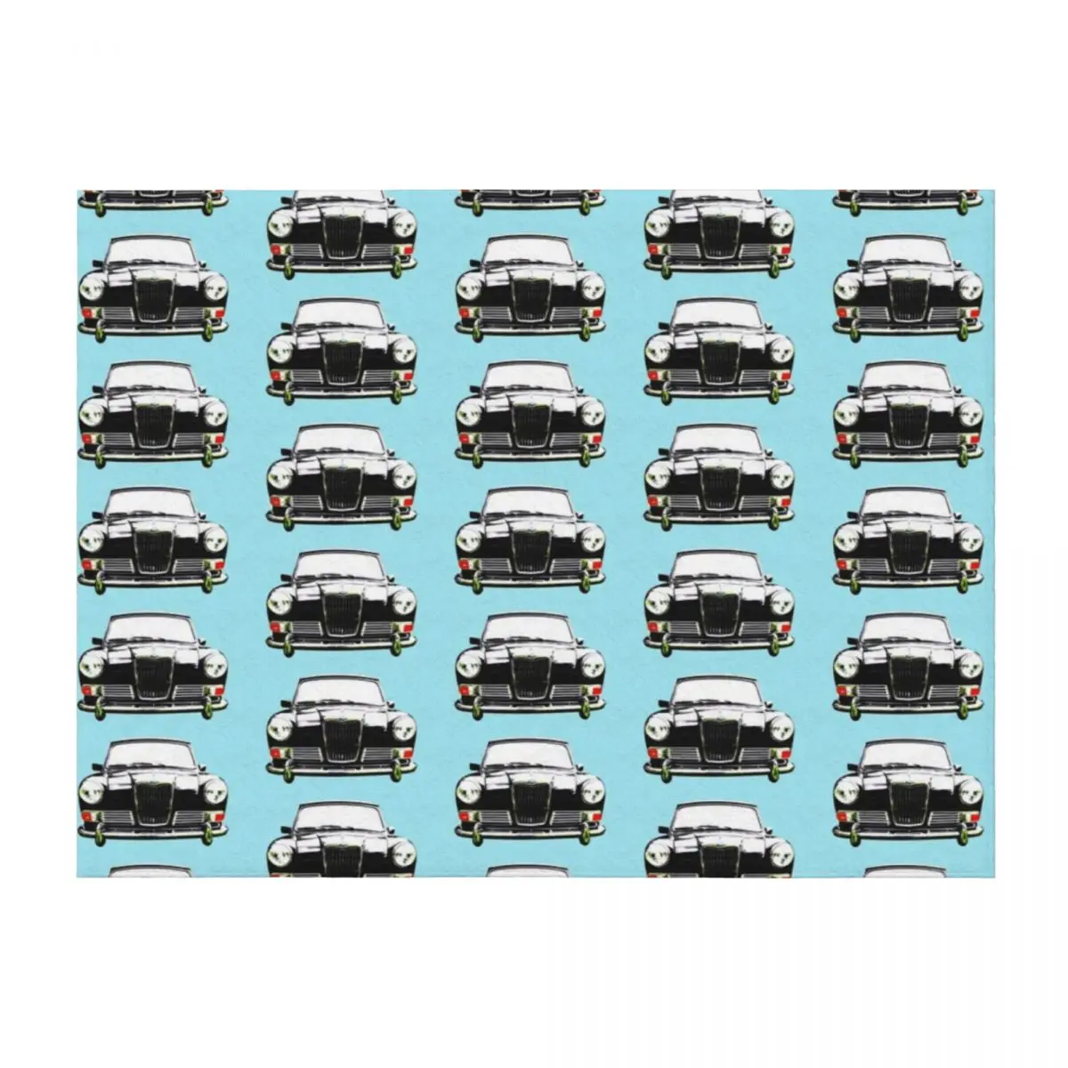 

Riley Elf 1960s British classic car bold Throw Blanket Summer Giant Sofa wednesday Moving Blankets