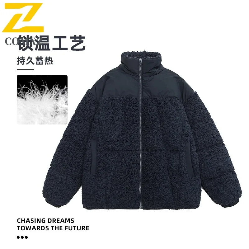 

COMXZ Men Bread Jacket Casual 2025 Travel Snow Lightweight Cold-Resistant Ski Padded Jacket Comfortable Street New Parker Coat