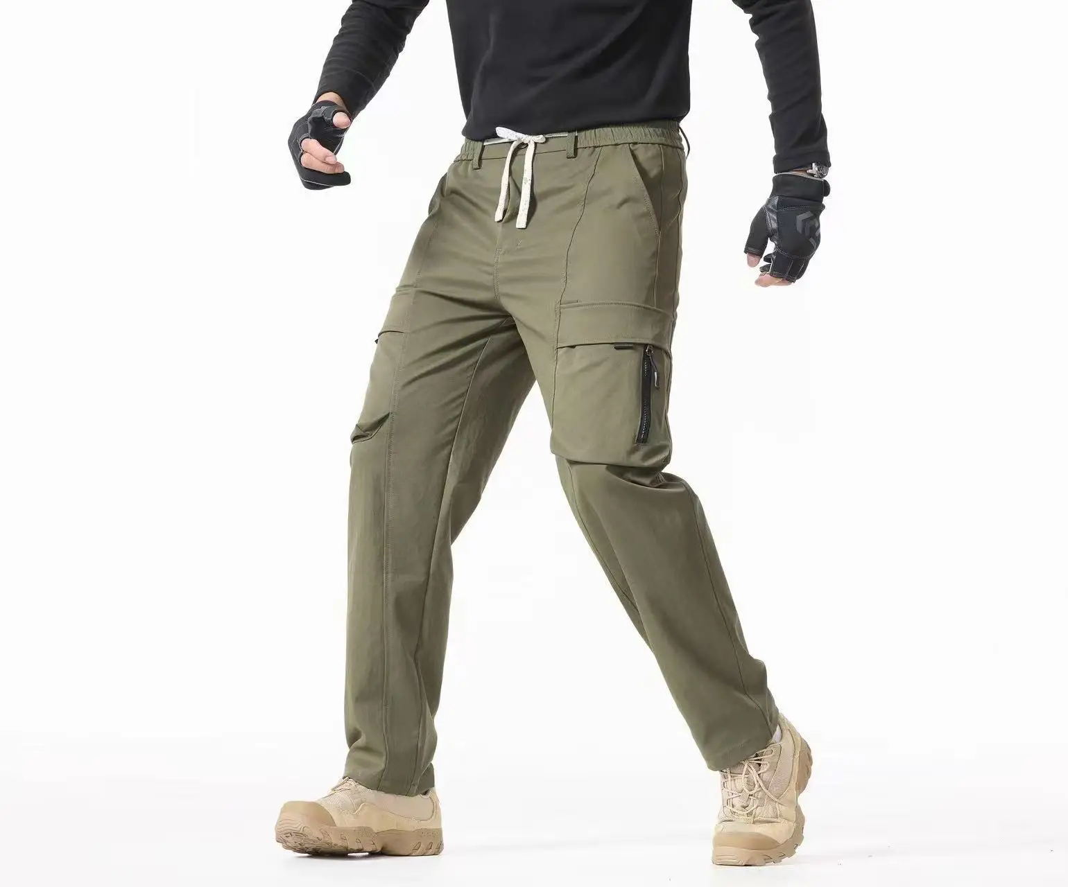 

Мужские уличные рабочие брюки с несколькими карманами, функциональный дизайн, уличный модный стиль, повседневные брюки 2553