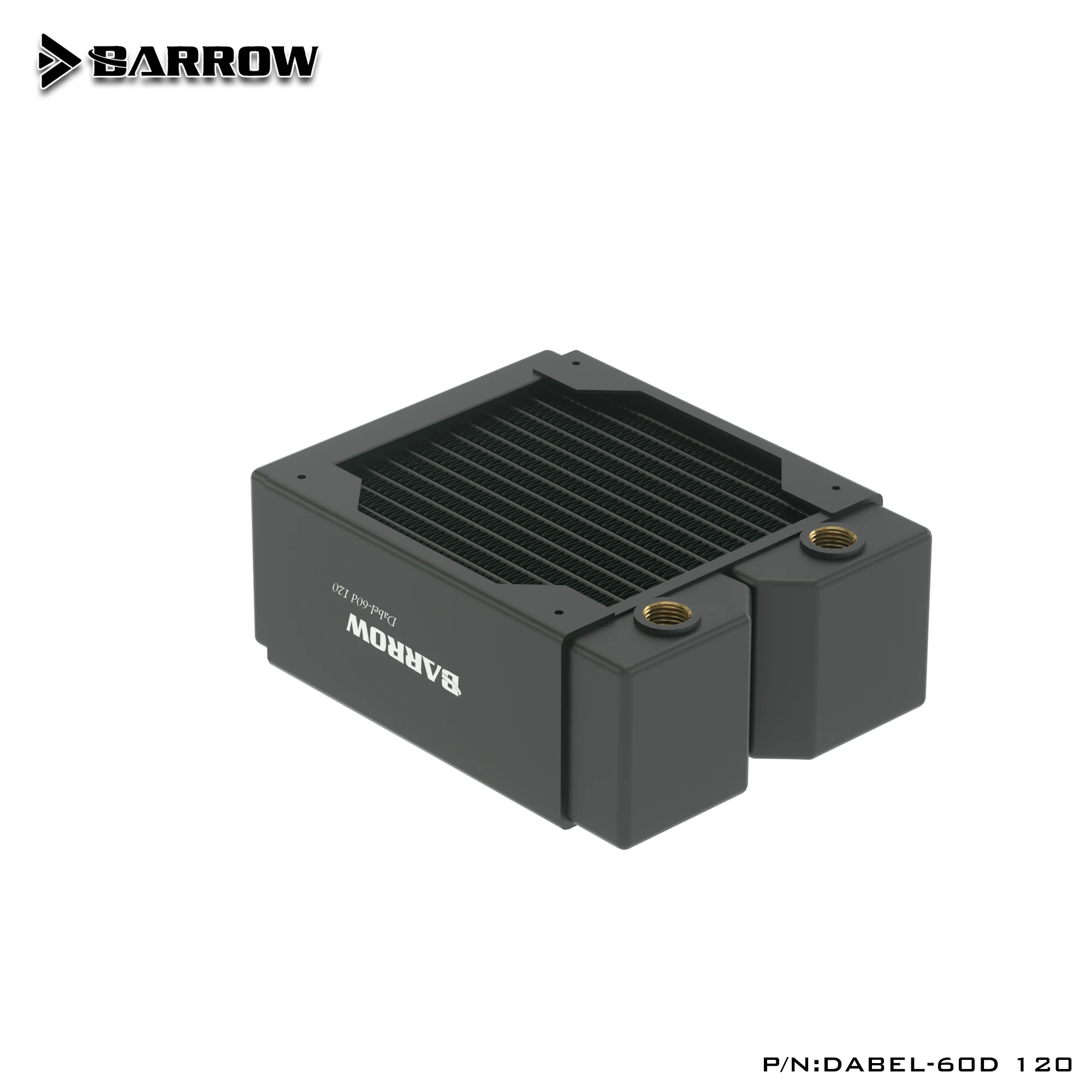 

Barrow Dabel-60d 120 240 360 480 MM Thick 60MM Copper Brass Computer Water Cooling Discharge Heat Sink Exchanger Radiator