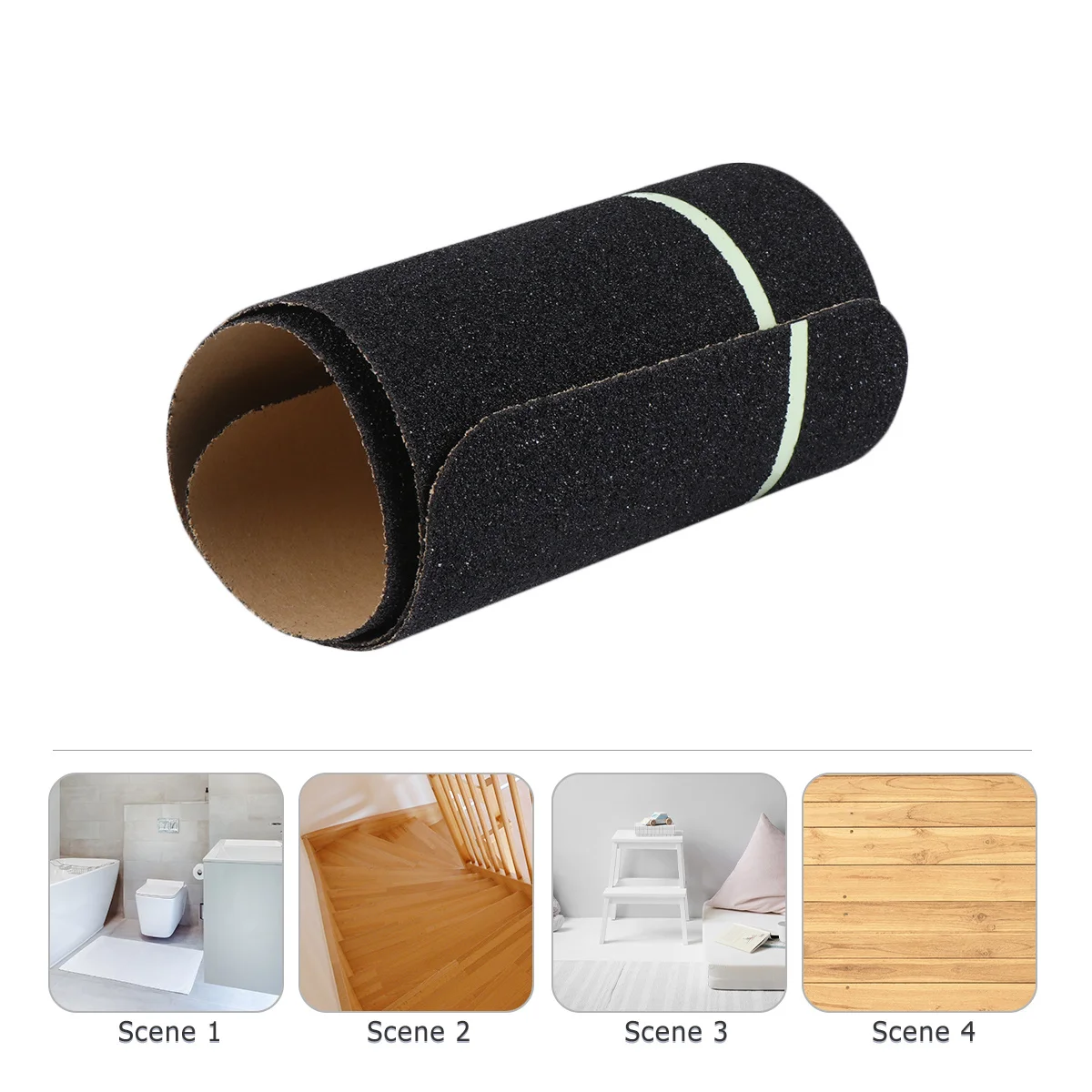 61 سنتيمتر طويلة المضادة للانزلاق الشريط الذاتي جلخ شريط عدم الانزلاق ملصق لخطوات سلالم سلالم مريحة القدم يشعر لا الضوضاء دائم #2