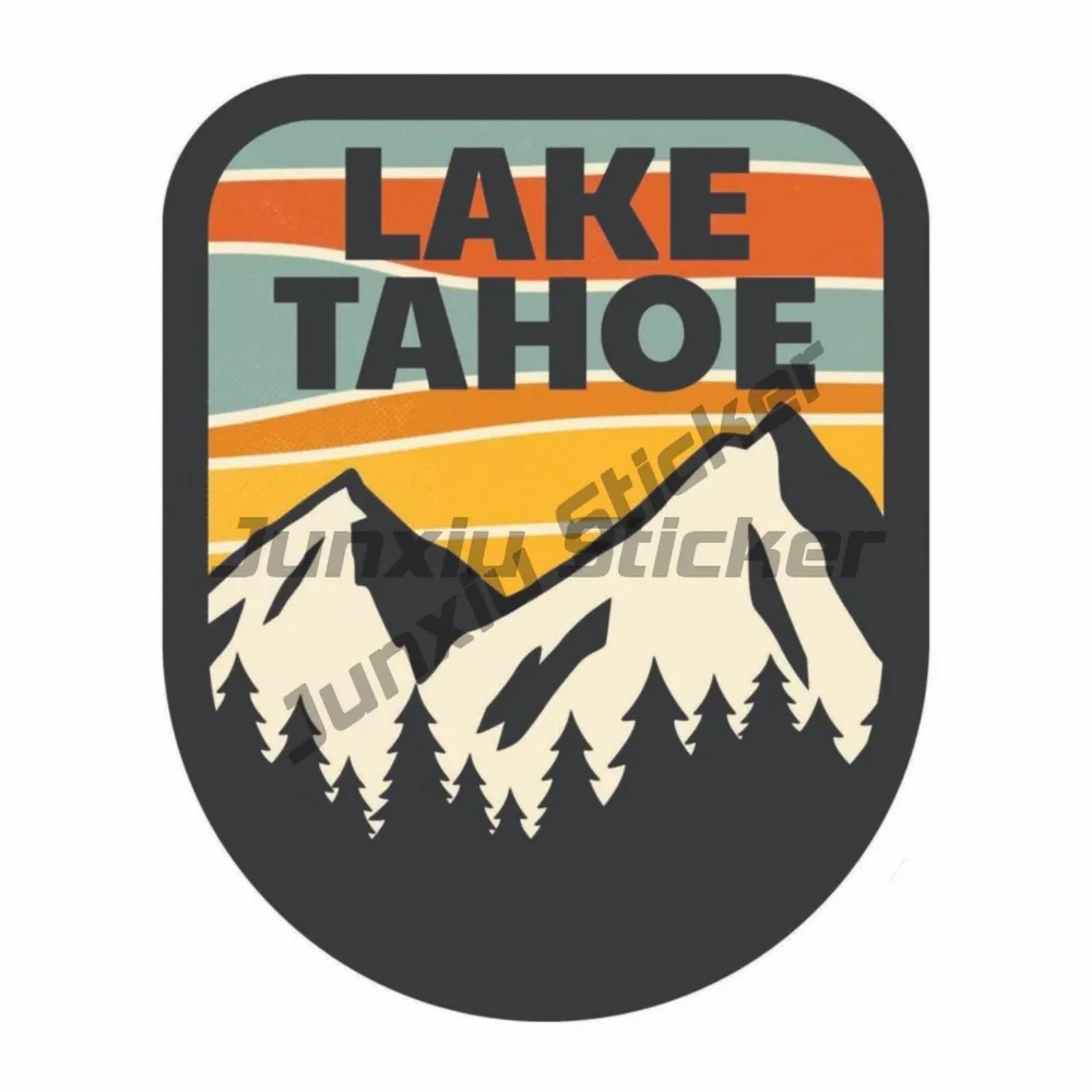 

Lake Tahoe Nevada California Sticker Decal Motorcycle Camping Funny Decorations Bike Accessories Creative Stickers Accessory
