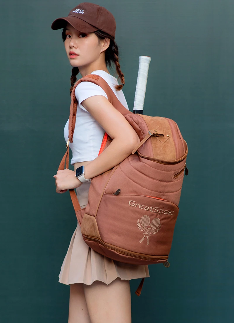 Classic Professional Tennis Racquet Backpack Adults Youth Portable Badminton Squash Tennis Bag Limited Edition Tennis Racket Bag