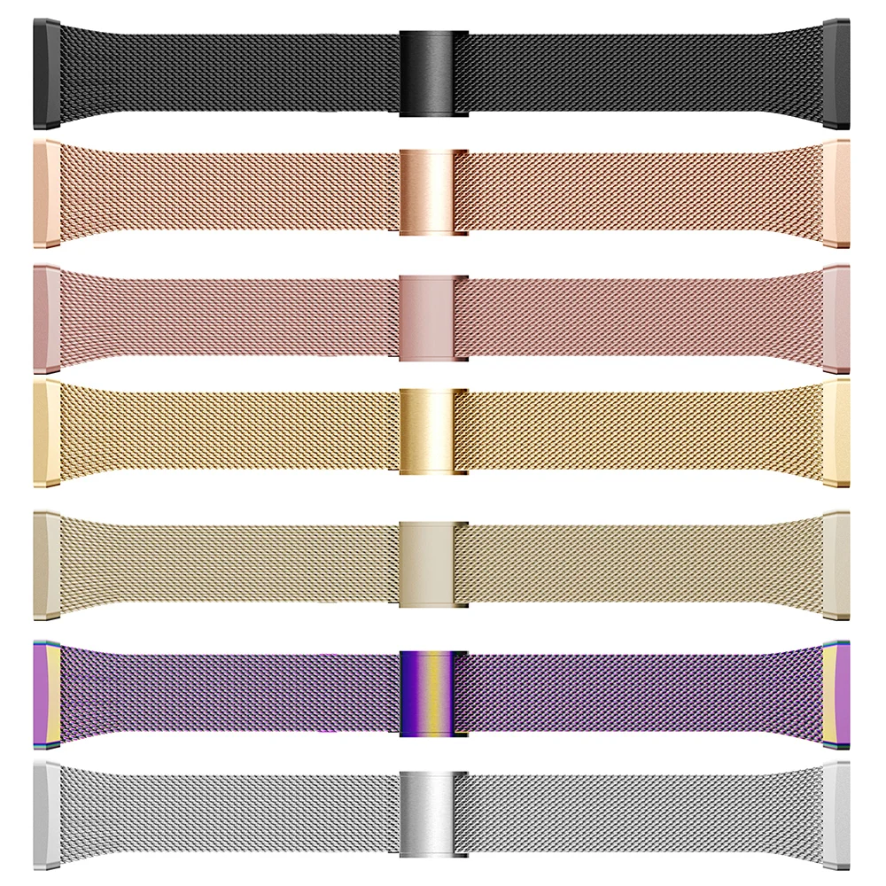 Milanese Loop Watch Straps For Fitbit Versa3/Fitbit Sense High Quality Wristband Slim Design Fashion and Luxury Style Watch Band