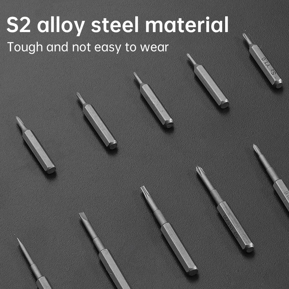 128 in 1 Präzisions schrauben drehers atz Magnet Phillips Torx Schrauben dreher Bits tragbare profession elle elektronische Reparatur Werkzeugs atz