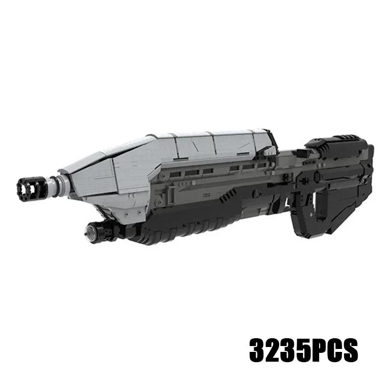 Popular Military Game Model Moc Building Bricks MA5D Assault Rifle Technology Blocks Gifts Christmas Toys DIY Sets Assembly