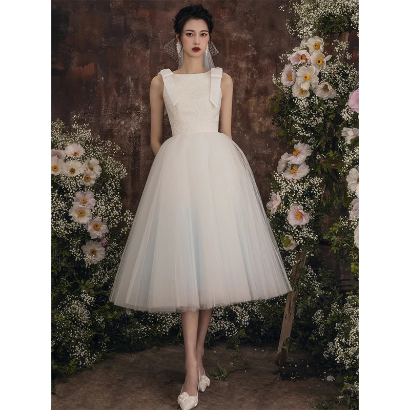 

Ретро-платье для выпускного/свадьбы с пышной юбкой, для фотосессий на открытом воздухе, из кристаллической ткани, со средней талией, с вырезами