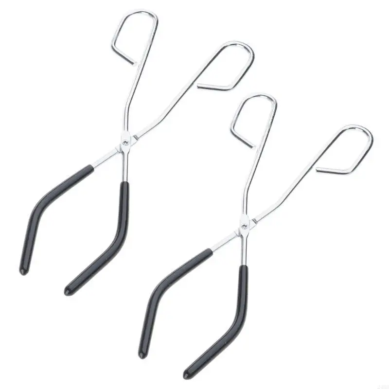 2Pieces Metal Beaker Tongs Lab Laborage verre Tobus