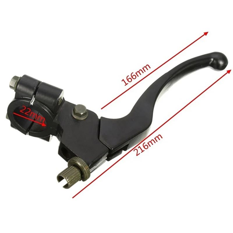 22MM 7/8 Inch Motorcycle Bikes Left Clutch Lever Handlebar Control Universal