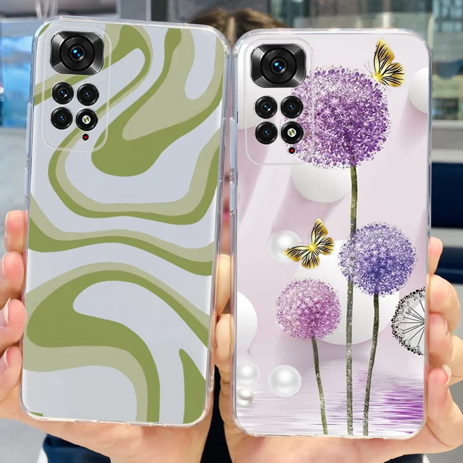 For Xiaomi Redmi Note 12 Pro Case 6.67" TPU Soft Phone Cases Back Cover For Redmi Note 12 Note12 Pro 4G Oil Flower Dinosaur Capa view 2