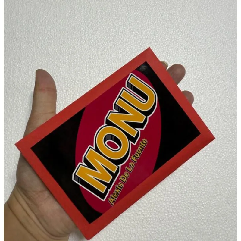 Alexis De La Fuente의 MONU 닫기 수행자 마술 트릭 특수 효과 초보자 환상 정신주의 거리 마술 소품 마술사