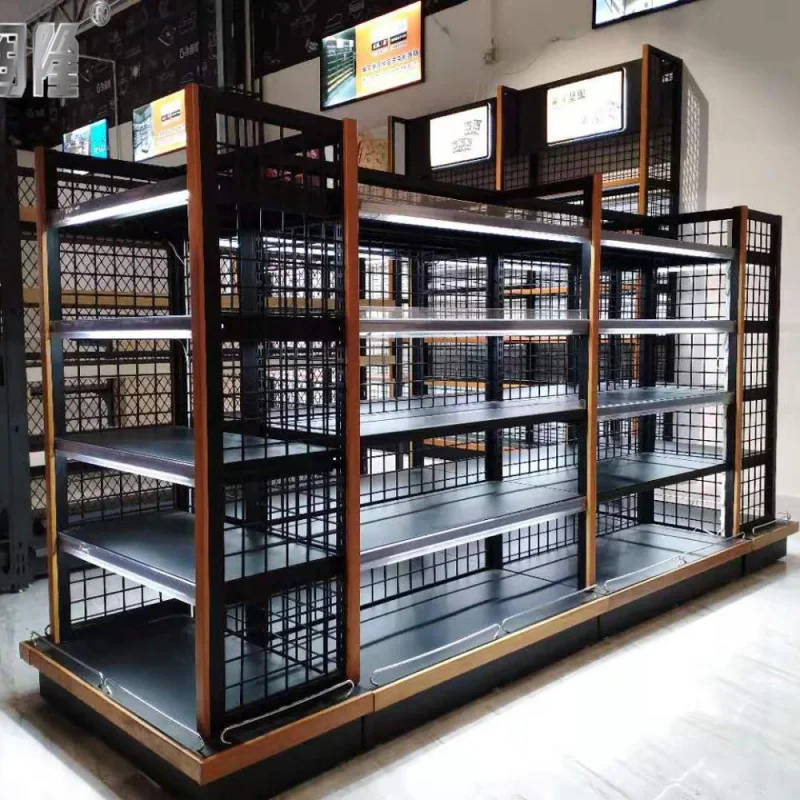 (customized)Customized Multi-Function supermarket shelves equipment grocery store shelving