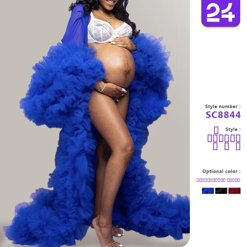 

Новинка 2025, осенне-зимнее шерстяное пальто большого размера для беременных, длинное пальто выше колена, длинное пальто све