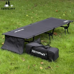 Lightweight Camping  Cot Ultra-light Field Bed Portable Folding  Simple Bed  Camp Bed Outdoor Travel Fishing Camping Supplies