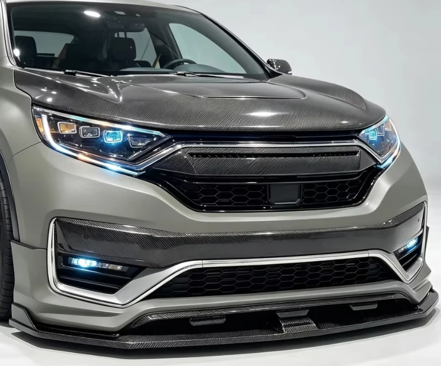 Factory Outlet New Design Hot Sell for Honda CRV Fifth-generation 2017-2022 Carbon Fiber Hood Car Body Kits Auto Parts
