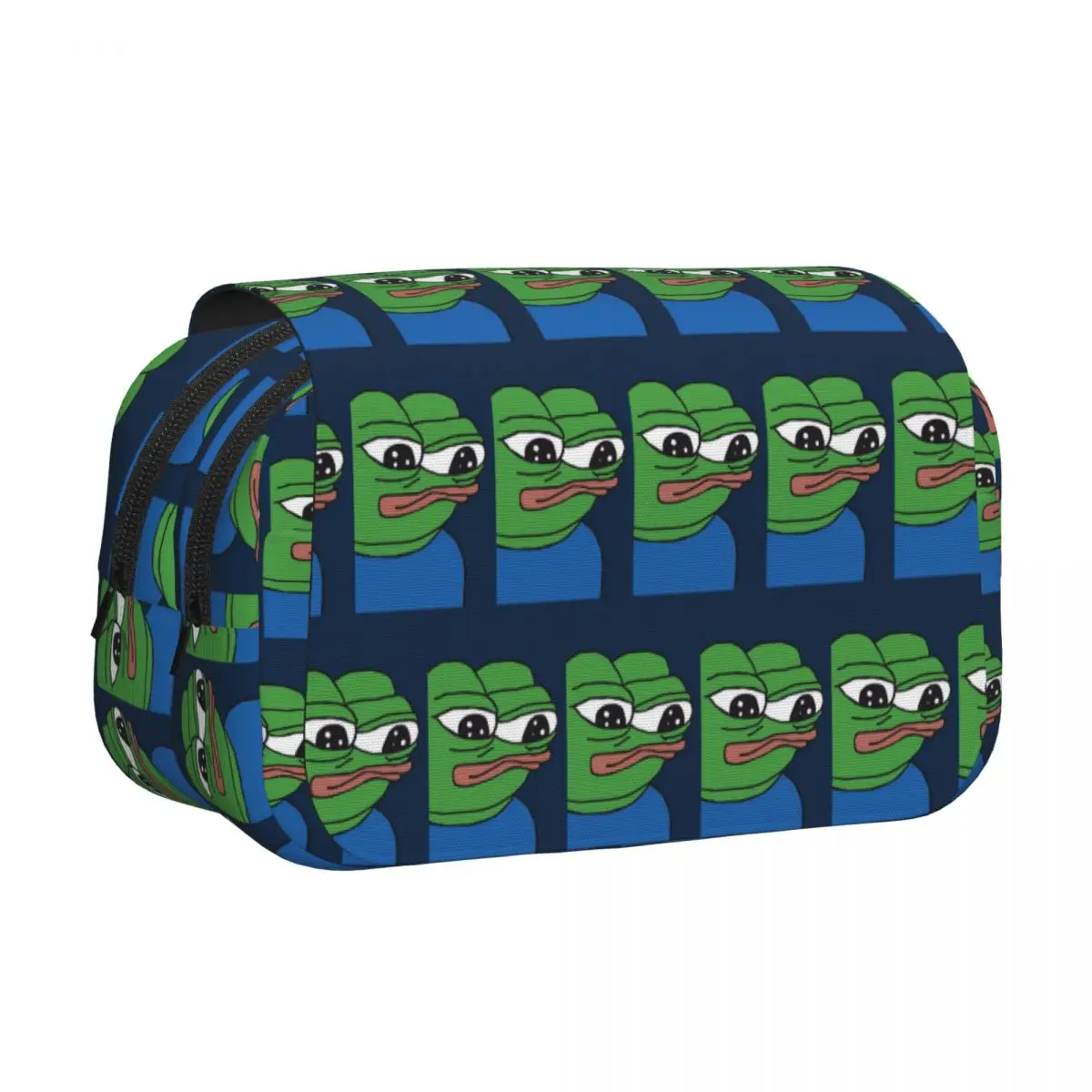 Pepe The Frog Apu Apustaja Pencil Case Pencil Pouch Hard Shell Leather Large Capacity Pen Box Pencil Bag for Boys Girls Gifts