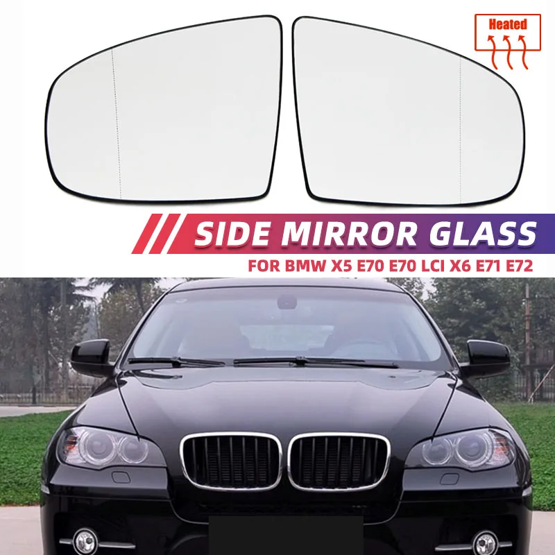 Rückspiegel Seitens piegel Glas beheizte Einstellung für BMW X5 E70 2006-2011x6 E71 E72 2008-2015