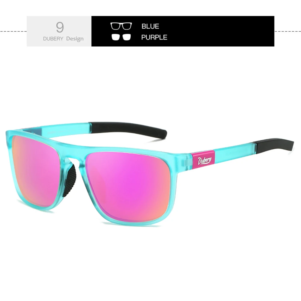 DUBERY 578 Full Rim Polarized Sunglasses 7
