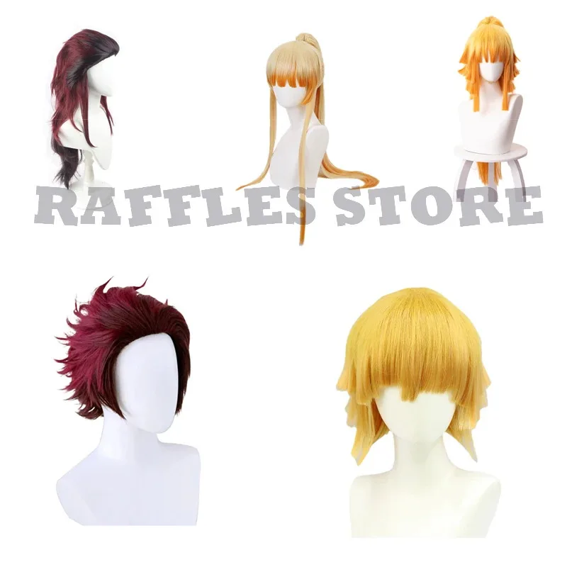 CyKamado 炭治郎コスプレアニメ我妻善逸衣装女性着物ドレス衣装ハロウィンカーニバルスーツ