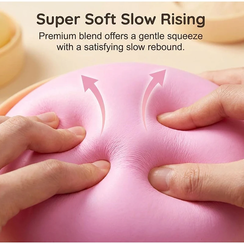 New 25cm Colorful Dumpling Big Stress Balls Reusable Low Rebound Decompression Dough Ball Unique Home Decoration Birthday Gift