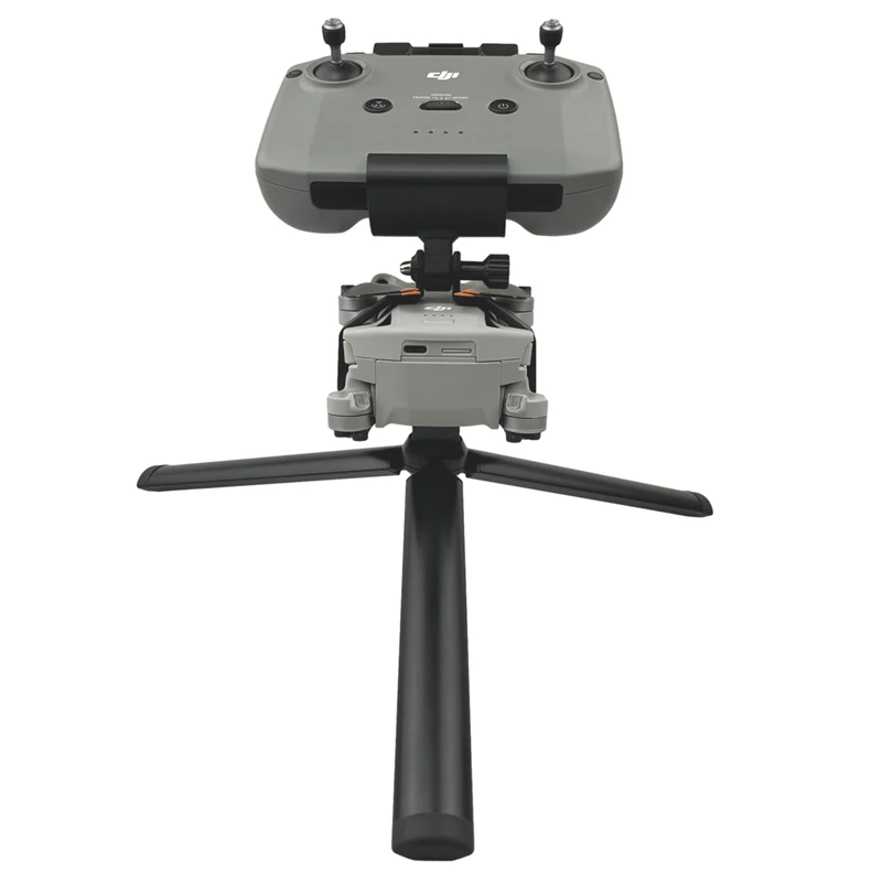Dji mini 3 proドローン用リモコン付きポータブル三脚,スタビライザー,スクリーンクリップ付き
