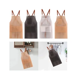 Waterproof And Oil-proof Kitchen Apron Gardening Apron TPU  Work Clothes Overalls Household Kitchen Cooking for Women Men