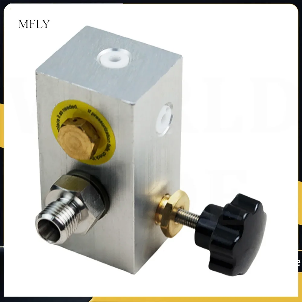 

YONG HENG: Алюминиевый блок клапанов для обслуживания воздушных компрессоров высокого давления, 0-300 бар, 0-4500 PSI, 0-30 МПа