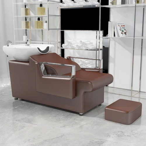 Stylist Head Spa Beauty Salon Chair Shaving Washing Machine Shampoo Bed Head Wash Treatment Lava Cabezas Salon Furniture