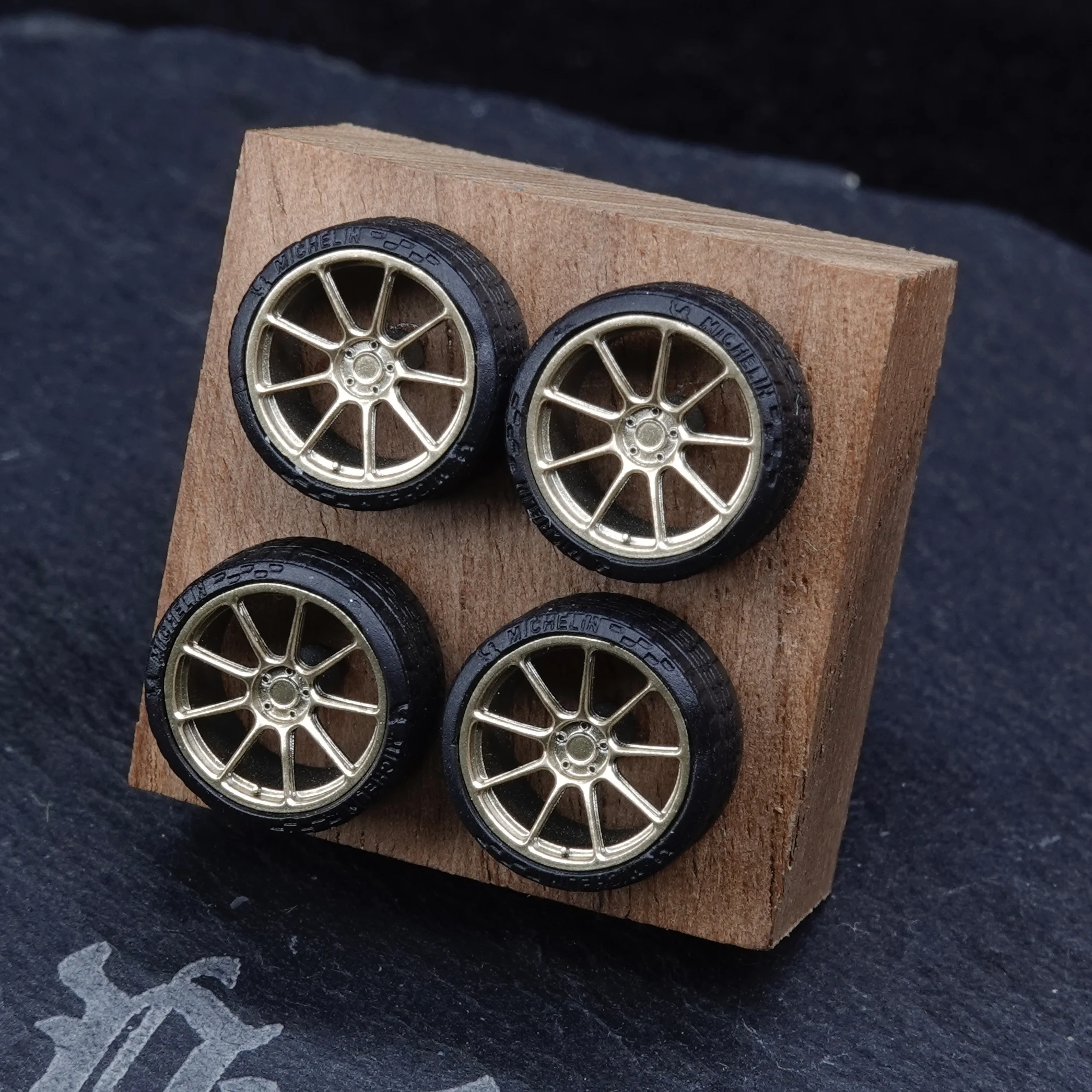 New Model Simulation Alloy Car Model Wheel Modification 1/64 Adapted 8.8mm Modified Wheel Hub Model DIY Toys