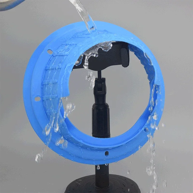 

1pcs Car 6.5 Inch Protective Mat Rubber Speaker Waterproof Cover Cover Seal Beauty Sound Ring Improve Sound