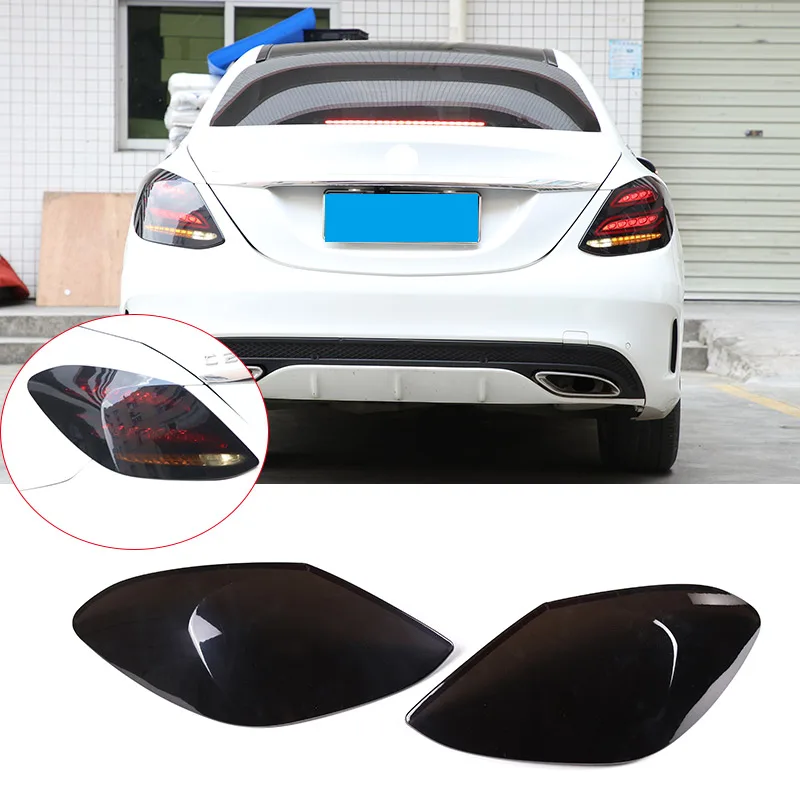 Car Tail Light Cover Reversing Light Indicator Light Protective Cover For Mercedes-Benz C-Class W205 15-21 Car Accessories