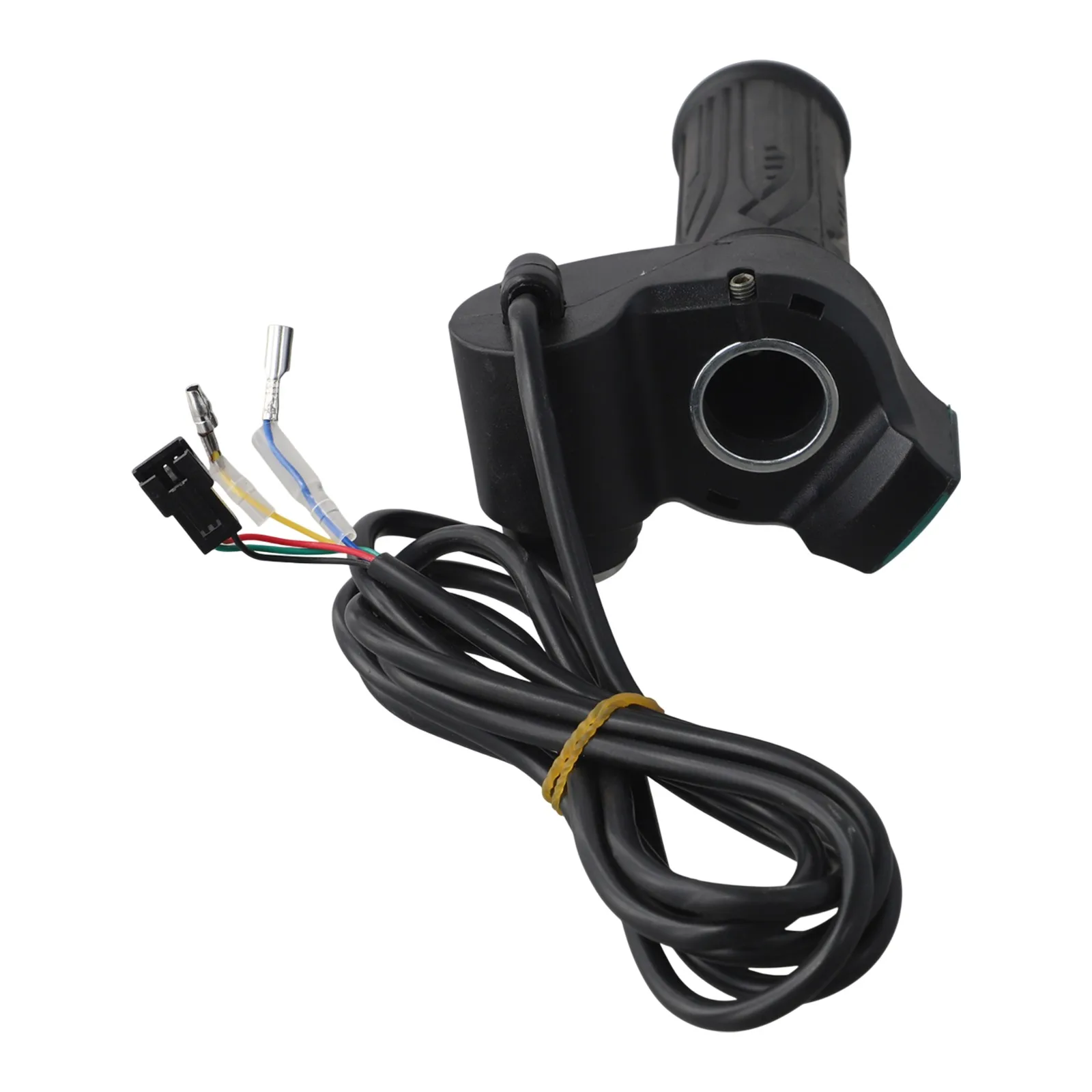 

Велосипедные приключения Ebike Ручка дроссельной заслонки со светодиодным дисплеем Удобная ручка дроссельной заслонки для гонщиков Совместимость напряжения Противоскользящая ручка